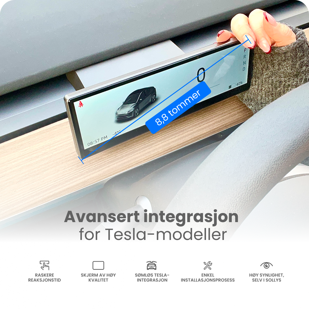Pro Display for Model Y & 3 – Rattmontering