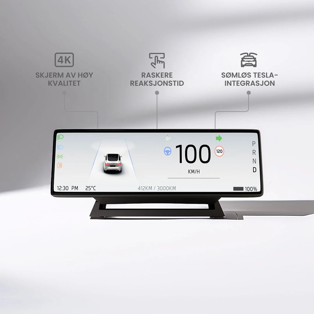 Pro Display for Model Y & 3 – Dashbordmontering