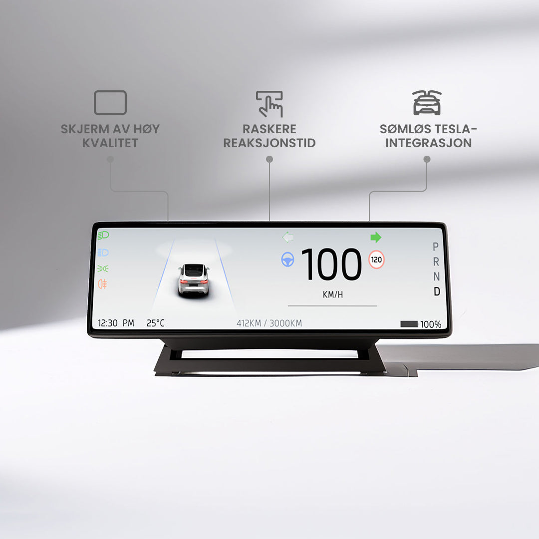 Pro Display for Model Y & 3 – Dashbordmontering