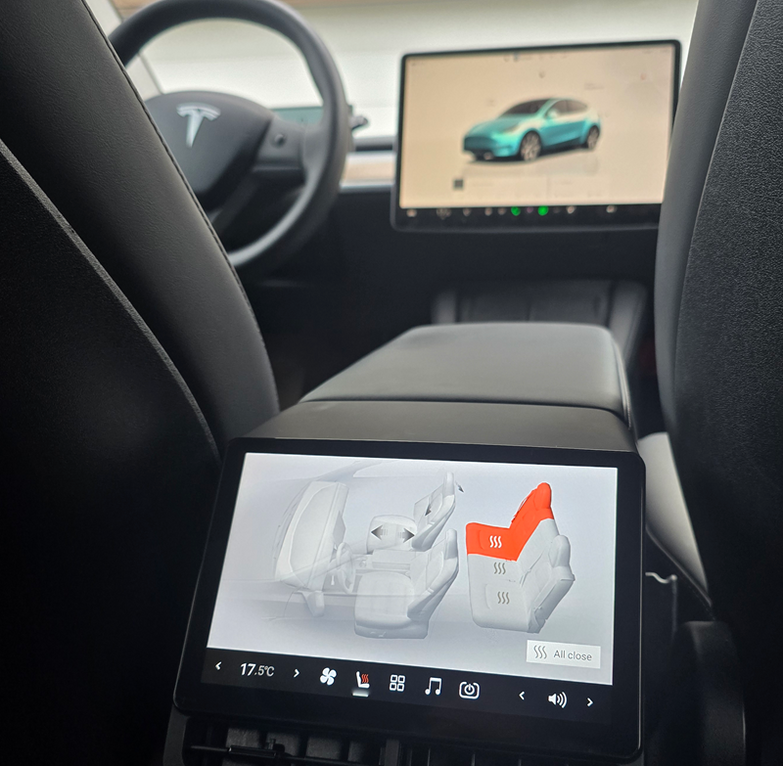 Pro Multimedia-skjerm baksete